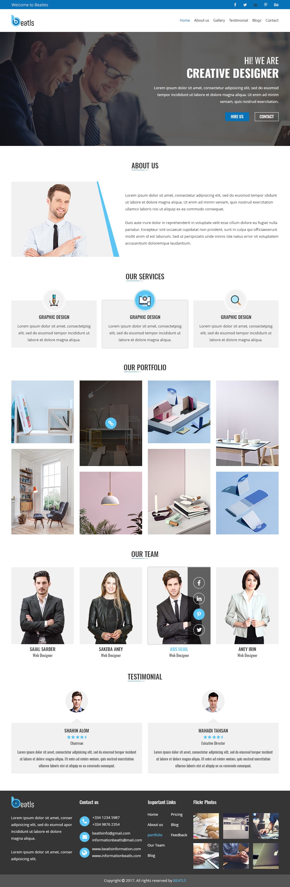 Landing Page