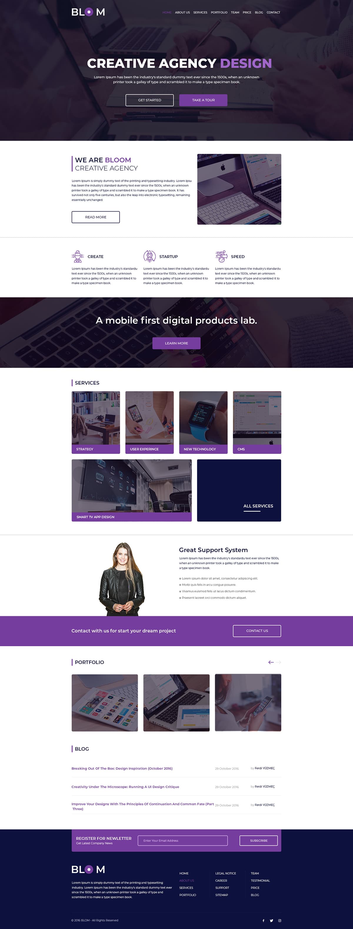 Landing Page