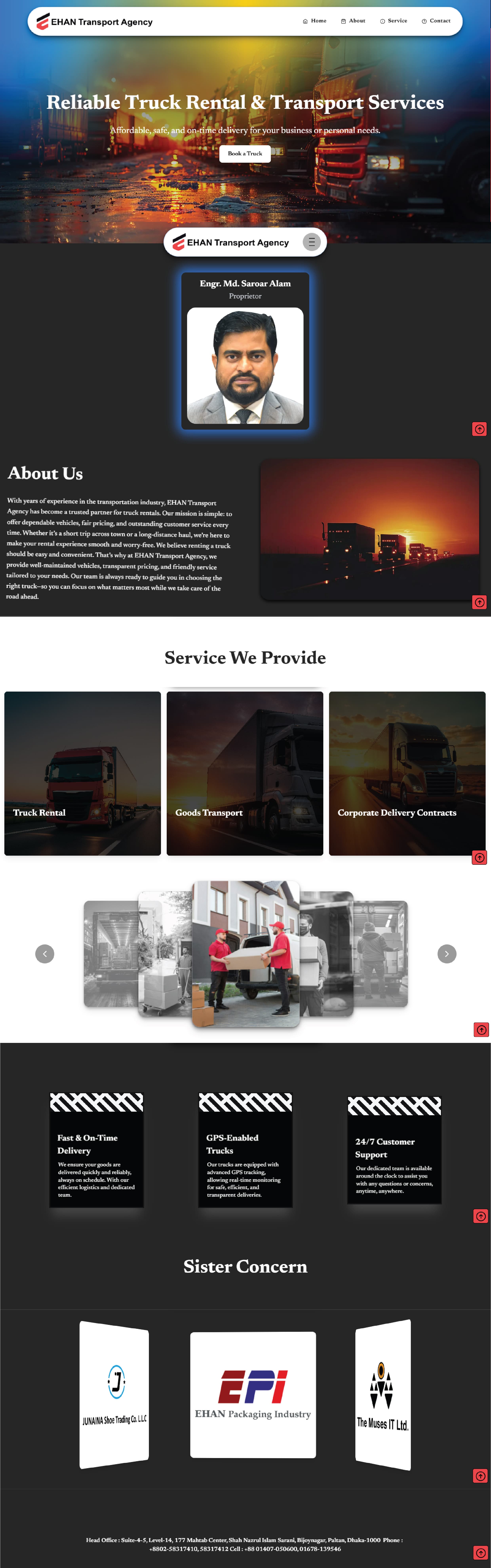 Transport Agency Website
