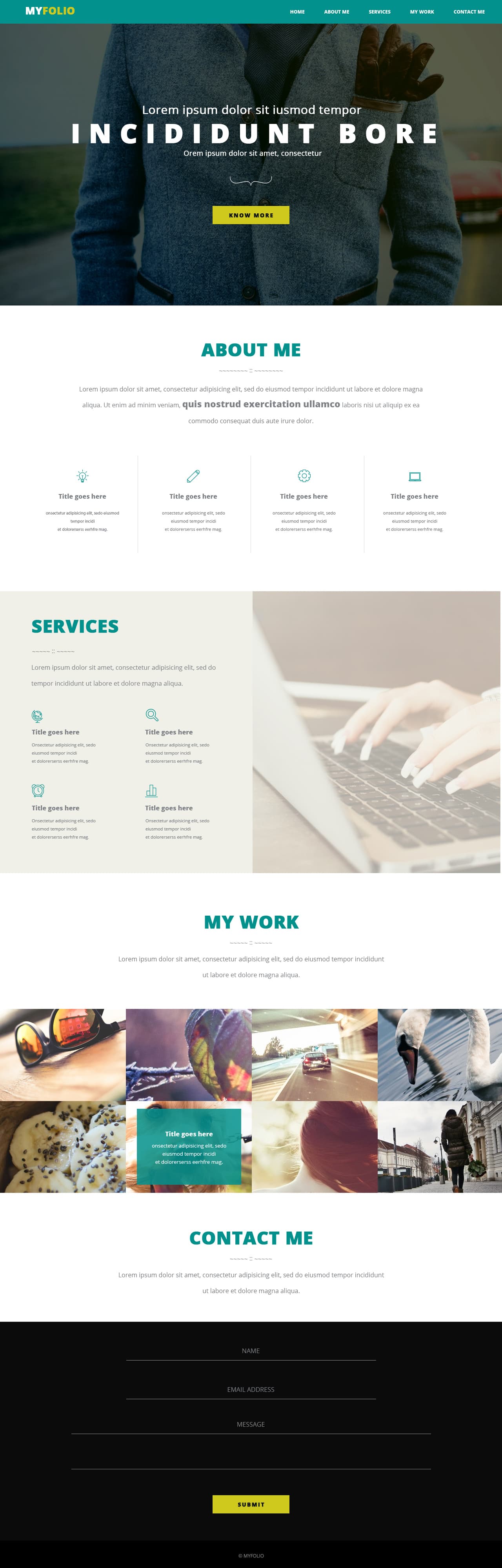 Landing Page