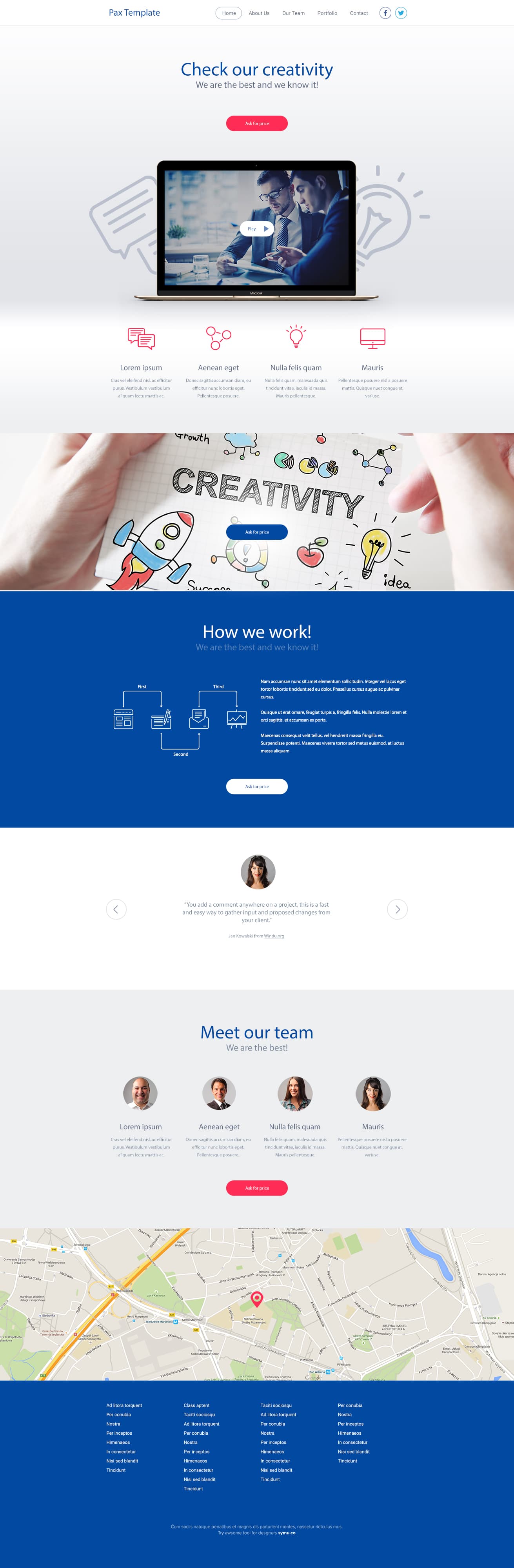 Landing Page