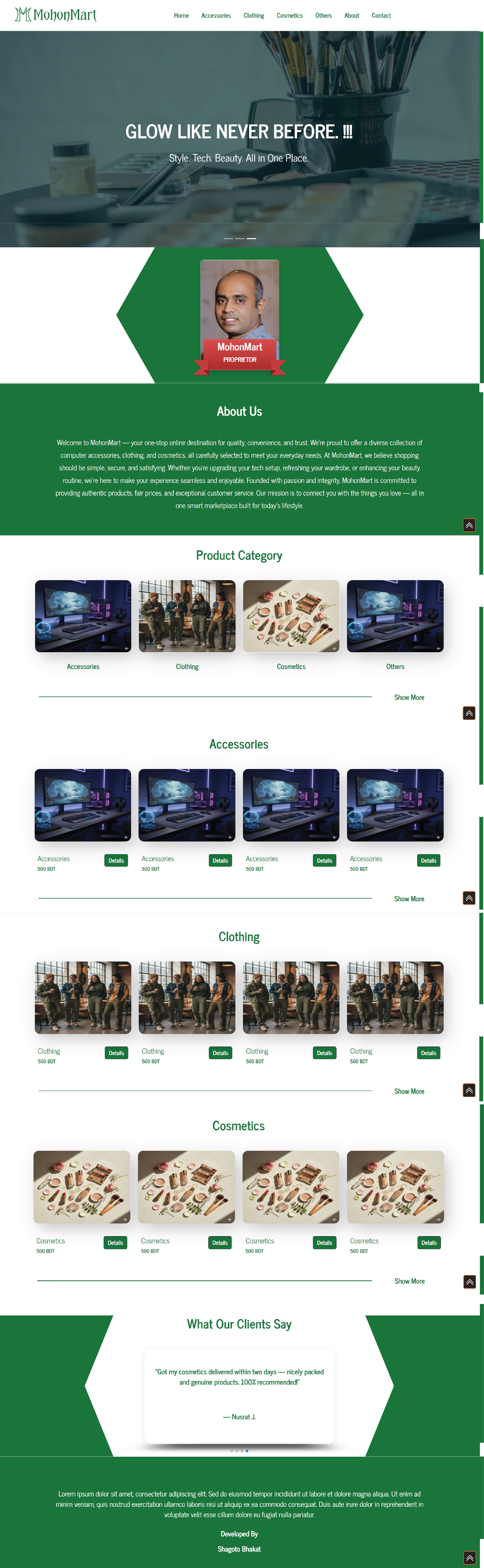 E-Commerce Website