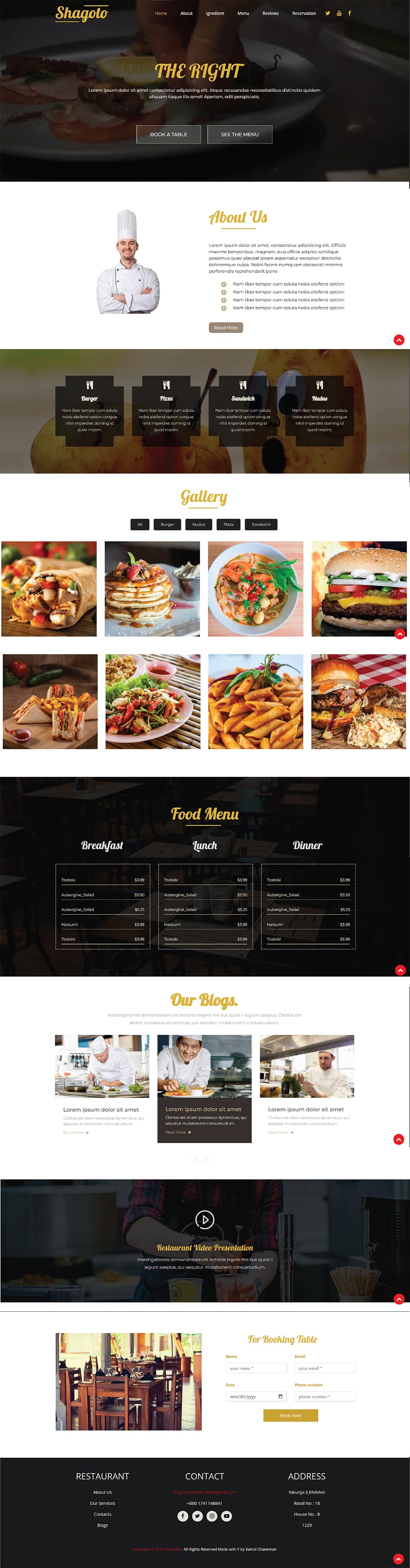 Landing Page